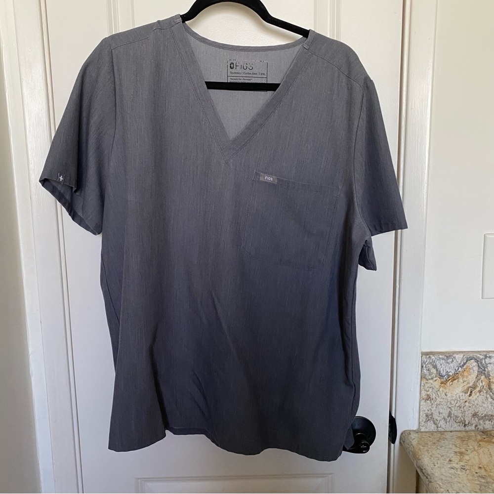 Figs Grey Scrub Set